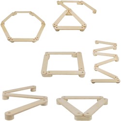 Houten balanscircuitset - speelplezier voor binnen en buiten