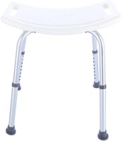 Vivamore tabouret de douche - chaise de bain réglable antidérapante pour seniors-3