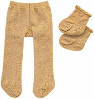 Heless poppenmaillot goud met sokken - poppenkleding 28-35 cm-2
