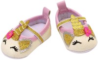 Heless poppen ballerina schoenen eenhoorn 30-34cm glitter