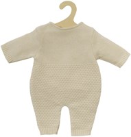 Heless body poupée tricoté coton écru 28-35cm durable
