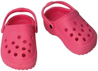 Heless poppen clogs roze en blauw 38-45cm - poppenschoenen EVA-2