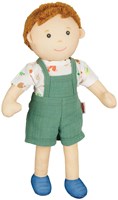Heless pop Paul zachte babypop 32 cm biologisch katoen kleding