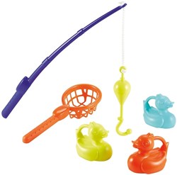 Ecoiffier Jeu de pêche aux canards avec épuisette - Jeu d'adresse pour enfants