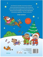 Deltas livre de coloriage chansons de Noël livre d'autocollants réutilisables-2
