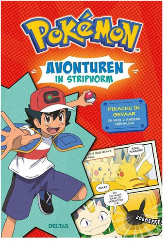 Deltas Pokémon stripboek avontuur - Pikachu in gevaar hardcover