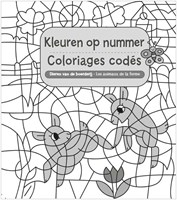 Deltas kleurboek boerderijdieren kleuren op nummer creatief plezier-2