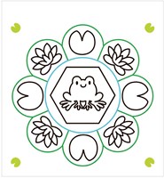 Deltas livre de coloriage Happy Mandala Color pour enfants - plaisir à colorier-2