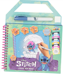 Canenco livre de coloriage à l'eau Stitch avec stylo à eau - jouet créatif