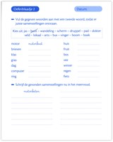 Fiches d'exercices orthographe étude des mots analyse de phrase 9-10 ans éducatif-3