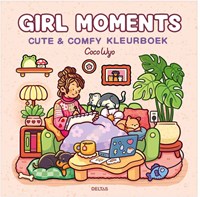 Deltas livre de coloriage Girl Moments dessin créatif et détente