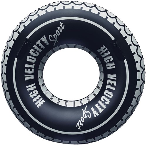Bestway Zwemring High Velocity autoband met handgrepen 105cm