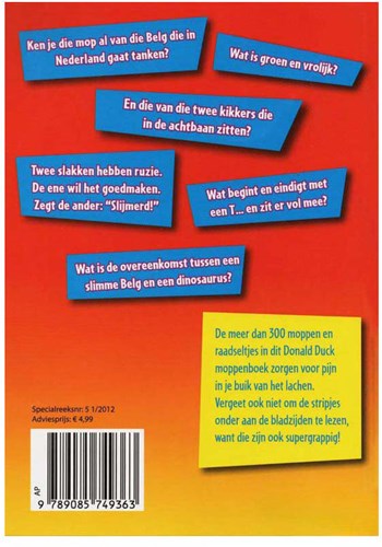 Disney Donald Duck moppenboek - grappige raadsels en strips voor kinderen-2