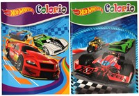 Hot Wheels kleurboek Colorio - kleurpret voor kinderen - 32 pagina's