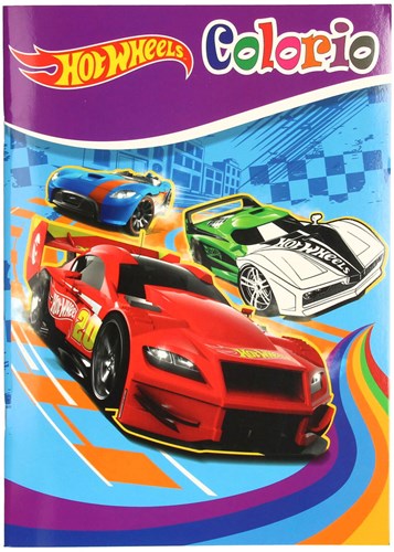 Hot Wheels kleurboek Colorio - kleurpret voor kinderen - 32 pagina's-2