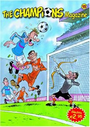 Wins Holland bande dessinée de football The Champions 15 avec humour