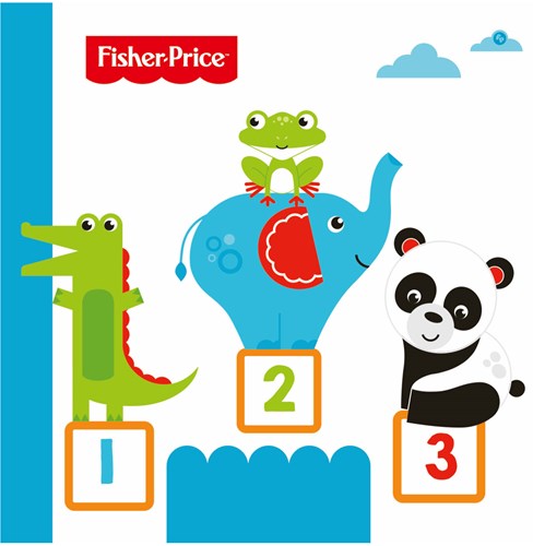 Fisher-Price kartonboek dieren geluiden - educatief babyboekje-3