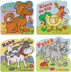 Kartonboek Mijn Vrolijke Vriendjes