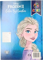 Boek Specials Nederland kleurboek Frozen kleuren op nummer Elsa Anna-3