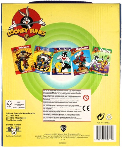 Boek Specials Nederland kleurboek Looney Tunes met kleurpotloden A4 set-3