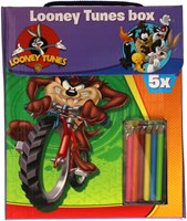 Boek Specials Nederland kleurboek Looney Tunes met kleurpotloden A4 set