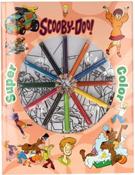 Boek Specials Nederland Scooby-Doo kleurboek met potloden - creatief speelgoed