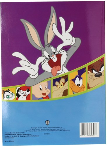Boek Specials Nederland kleurboek Looney Tunes met stickers A4 60 pagina's-3