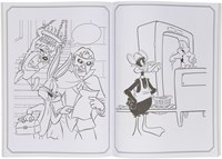 Boek Specials Nederland kleurboek Looney Tunes met stickers A4 60 pagina's-2