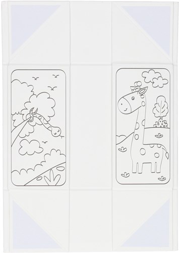 Wins Holland valise à colorier motif animaux pour enfants - jouet créatif-3