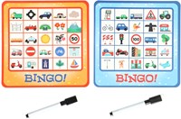Wins Holland jeu de bingo pour les voyages - bingo de la route pour enfants-3