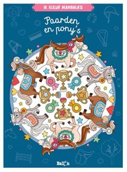 Wins Holland livre de coloriage chevaux et poneys mandalas plaisir créatif