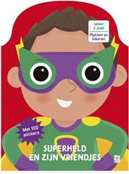 Wins Holland kleurboek Superheld en vriendjes met stickers 2+