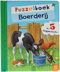 Wins Holland livre puzzle animaux de la ferme pour enfants dès 3 ans