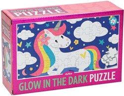 Wins Holland puzzle licorne glow in the dark 100 pièces jouet