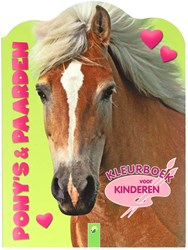 Wins Holland livre de coloriage poneys et chevaux pour enfants 96 pages papier