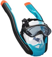 Bestway masque de plongée Hydro-Pro SeaClear Flowtech noir adulte-2