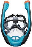 Bestway masque de plongée Hydro-Pro SeaClear Flowtech noir adulte