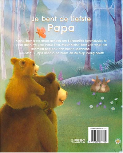 Rebo livre d'images papa livre pour enfants affectueux 32 pages couverture rigide-2