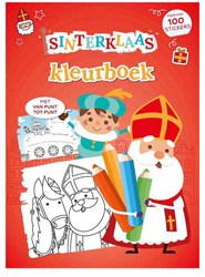 Rebo livre de coloriage Sinterklaas avec autocollants et plaisir créatif
