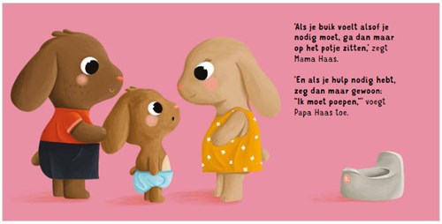 Rebo livre cartonné livre pour tout-petits Pot sur le pot étape par étape Nijntje-3