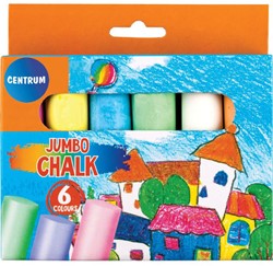 Center 6 sidewalk chalk in pack Center 80391
