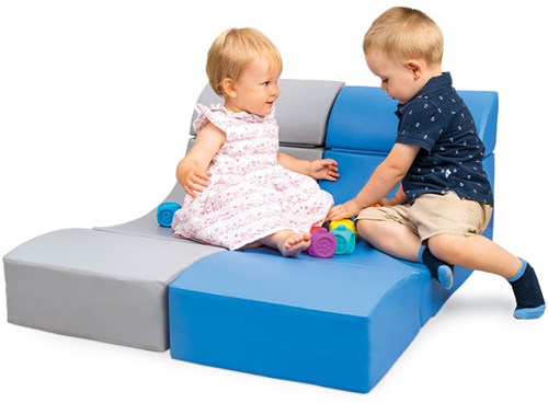 Softplay loungebankje LICHTBLAUW-2
