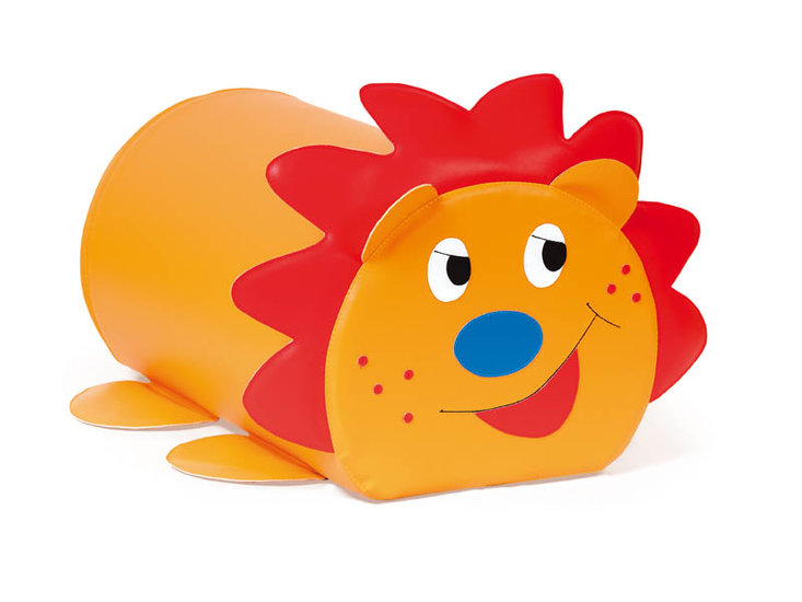 Softplay poef leeuw