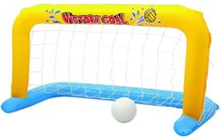 Bestway waterpolo doel opblaasbaar zwembad speelgoed 137x66 cm blauw