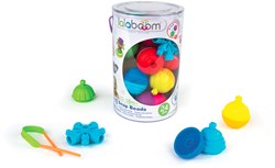 Lalaboom educatieve kralen speelgoed set - 24 stuks - motoriek