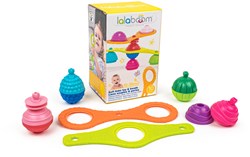 Lalaboom educatieve kralen bouwset - 10 stuks - kleurrijk speelgoed