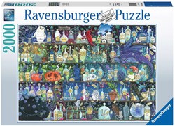 Ravensburger puzzle L'étagère à potions 2000 pièces