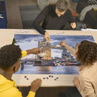 Ravensburger legpuzzel Londen schitterende stad 3000 stukjes puzzel-3