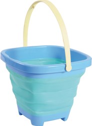 Eduplay opvouwbare emmer vierkant multicolor speelgoed