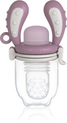 KidsMe Food Feeder Max fruitspeen & sabbelzakje voor baby - Maat M - Plum
